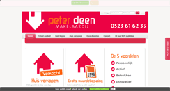 Desktop Screenshot of peterdeen.nl